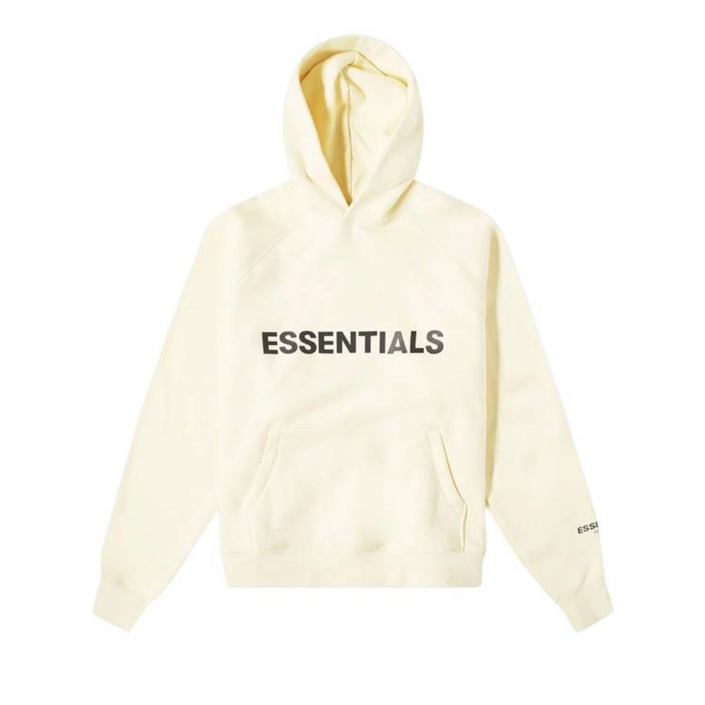 Fear of God Essentials pullover hoodie ‘Buttercream’